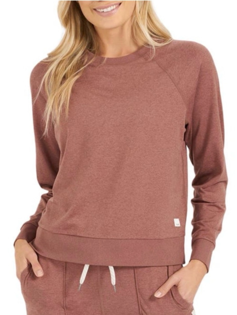 Vuori Long Sleeve Halo Crew Sweatshirt